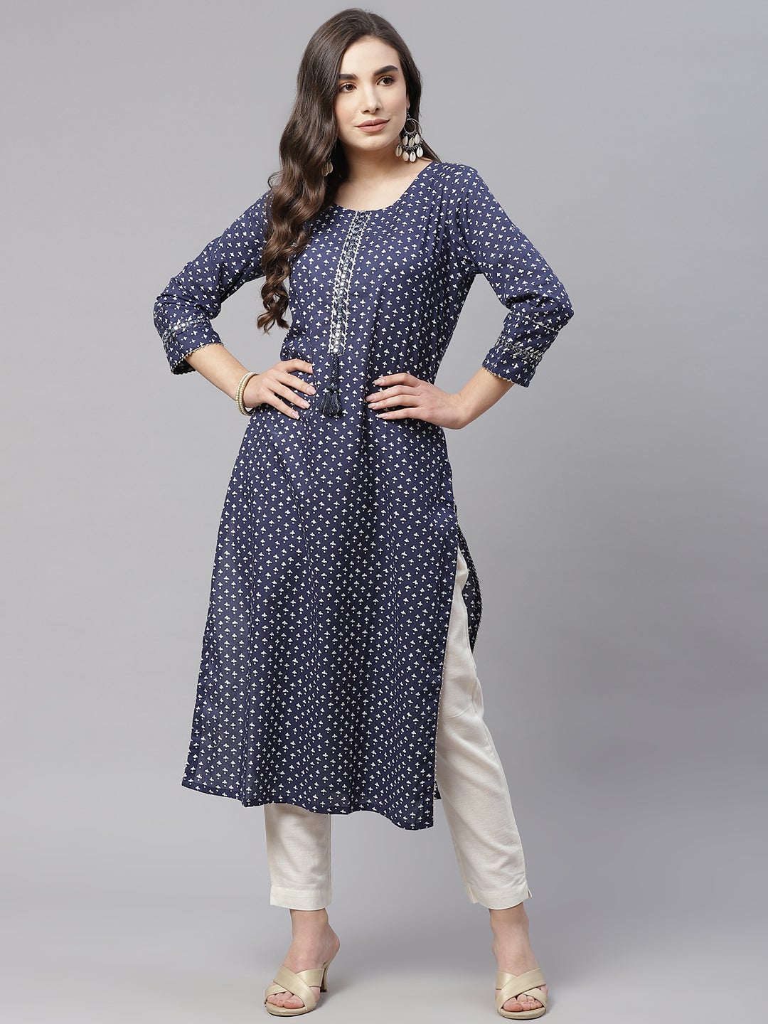 Buy QuaClo Women's Green South Cotton Straight Kurti Online at Best Prices  in India - JioMart.